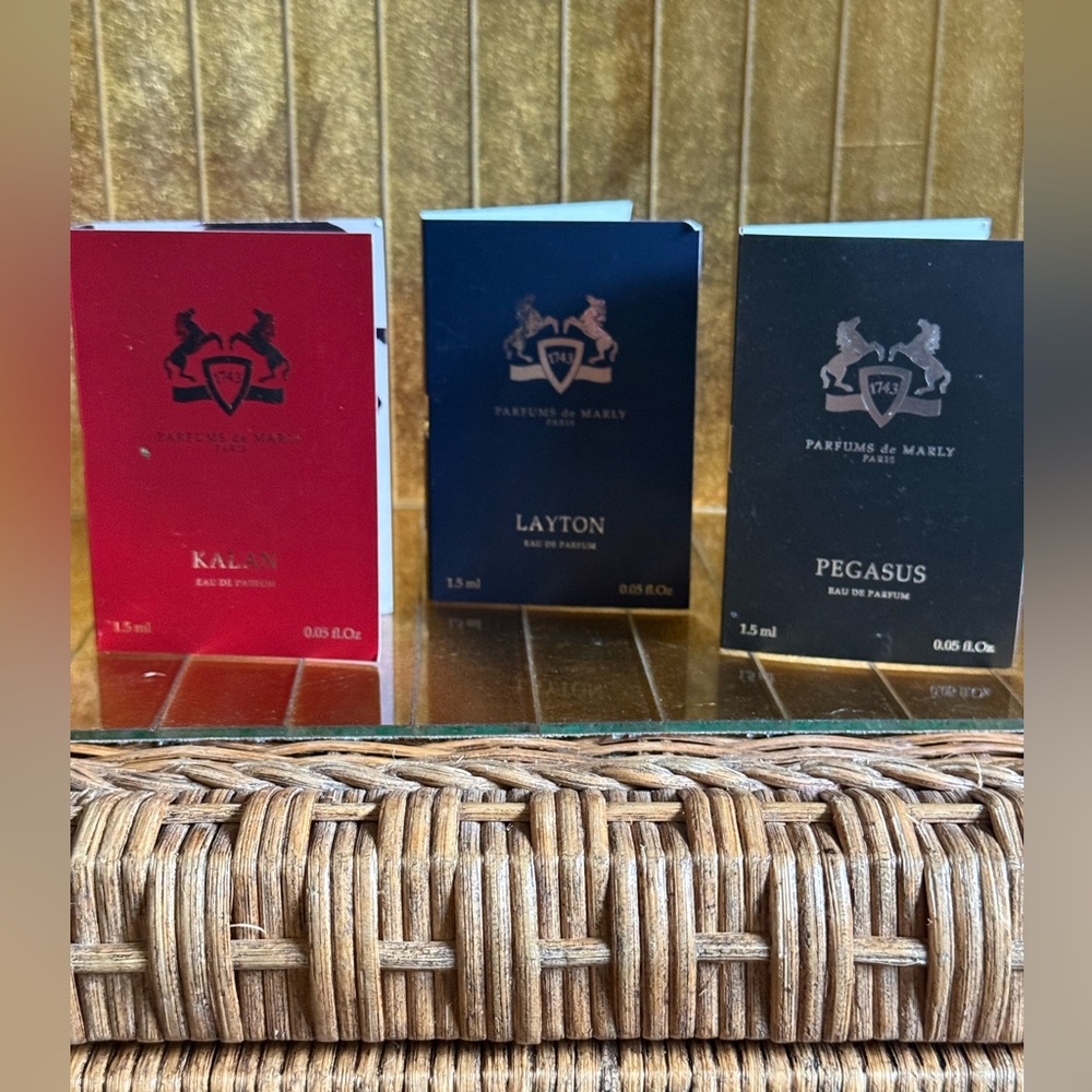 X3 parfume de Marley pegasus Layton kalan samples